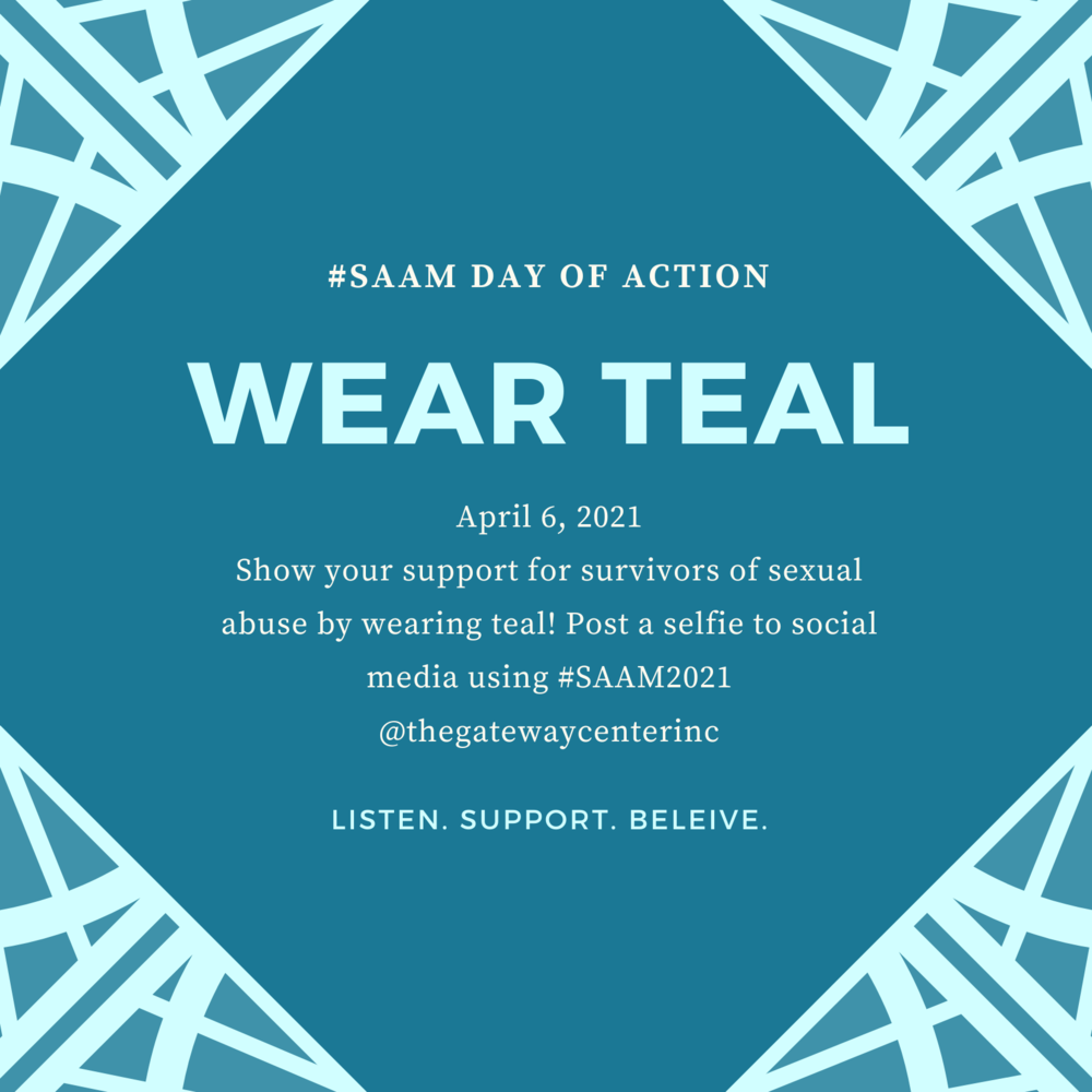 Wear Teal Day! Criminal Justice Coordinating Council